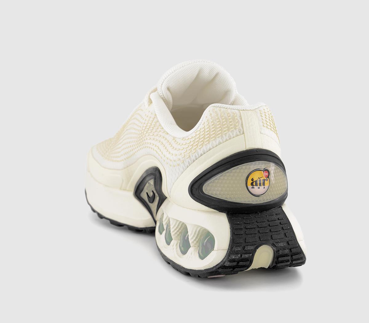 NikeAir Max Dn TrainersSail Black Coconut Milk Beach Team Gold