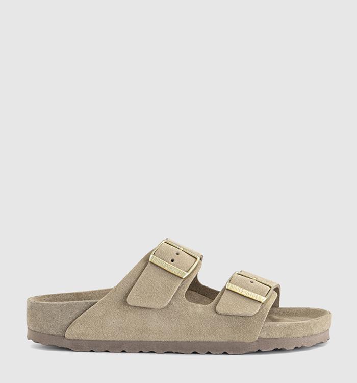 BIRKENSTOCK Arizona Exquisite Sandals Taupe Exq All Over
