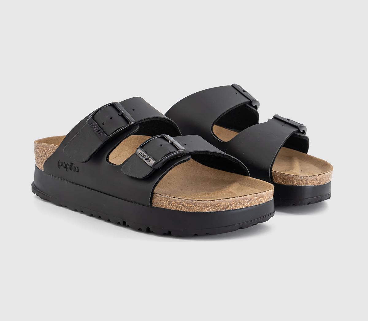 BIRKENSTOCKArizona Platform Flex SandalsBlack