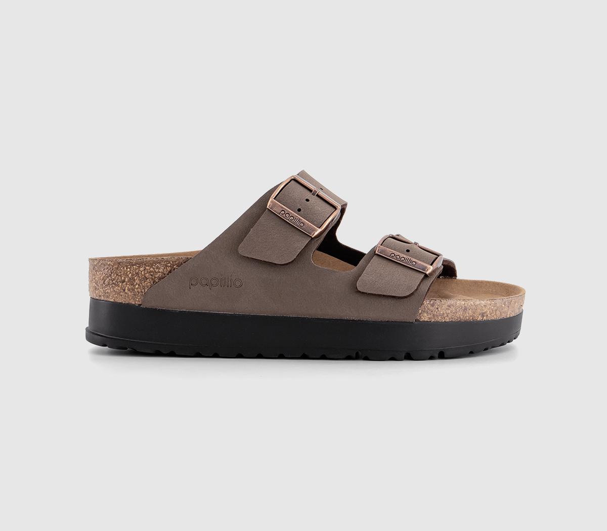 Platform birkenstock like sandals online