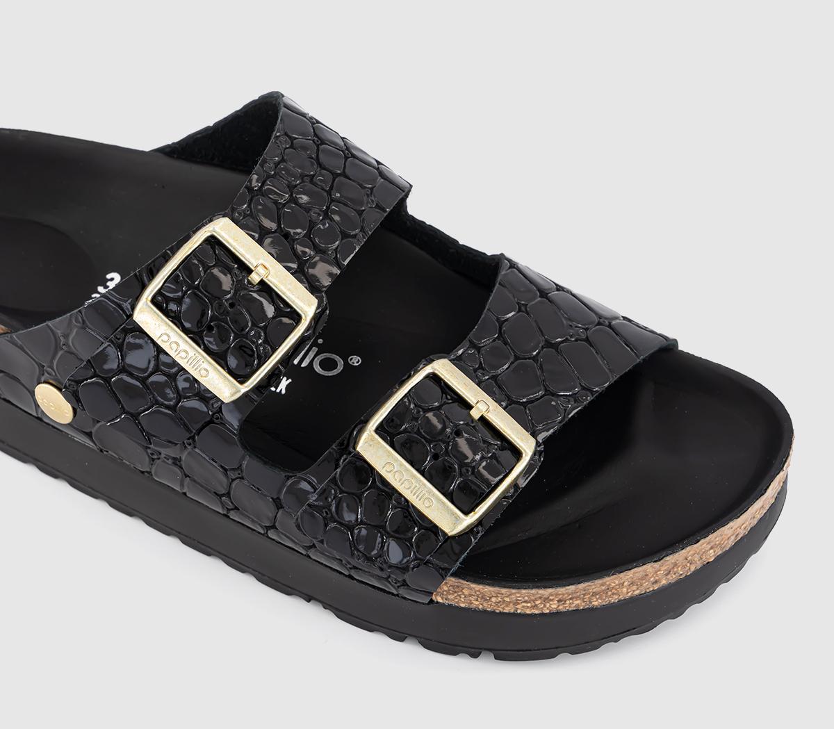 BIRKENSTOCKArizona Platform Flex SandalsCroc Black