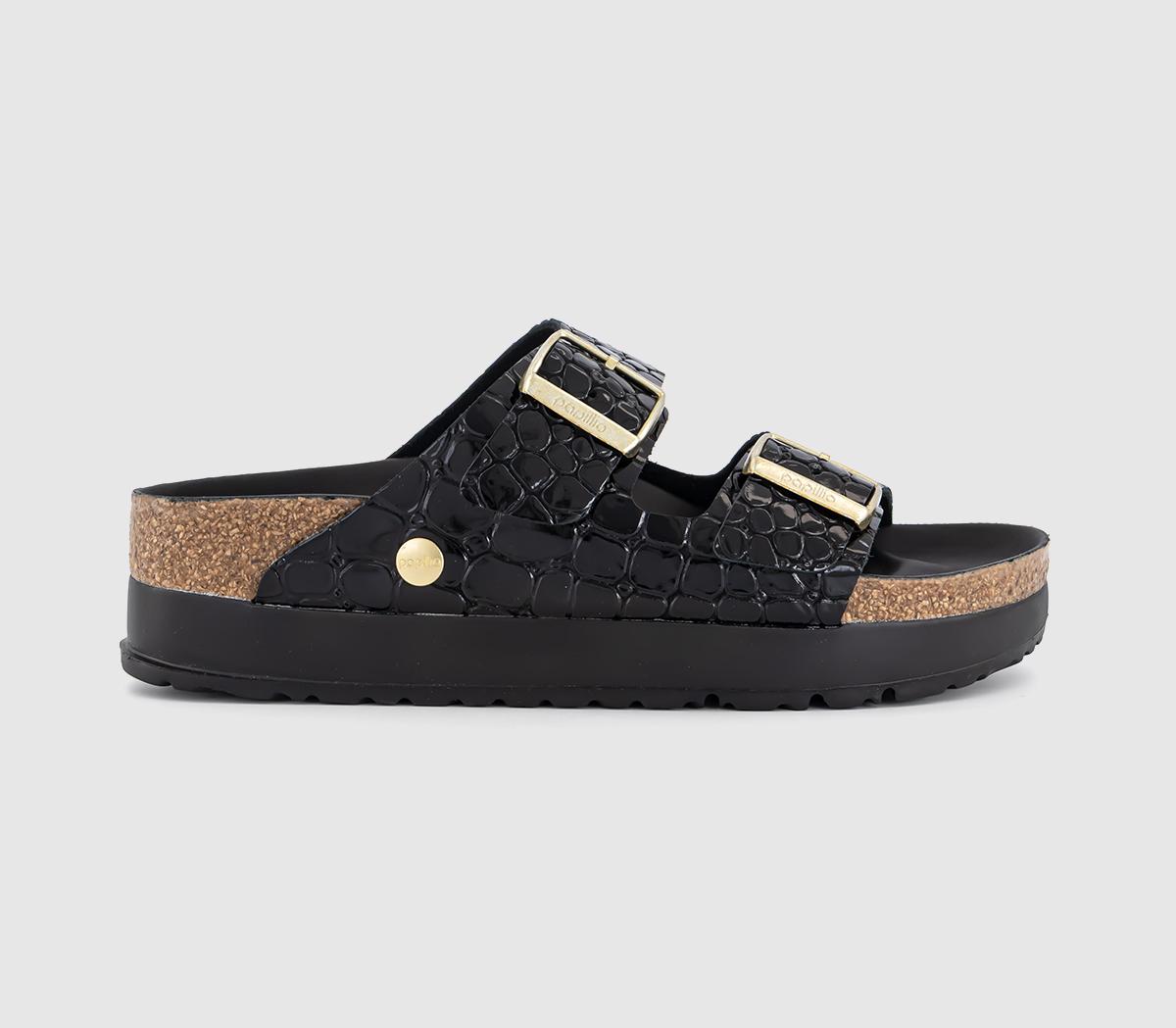 BIRKENSTOCKArizona Platform Flex SandalsCroc Black