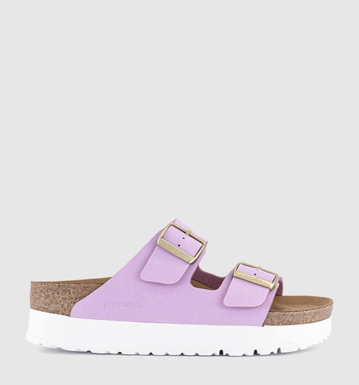 BIRKENSTOCK Arizona Platform Flex Sandals Crocus