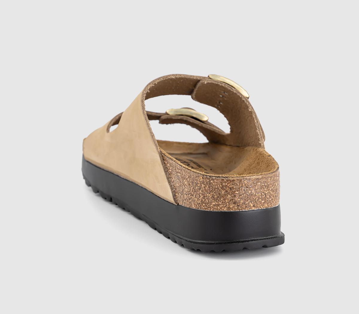 BIRKENSTOCKArizona Platform Flex Sandals BIRKENSTOCKArizona Platform Flex SandalsSandcastle