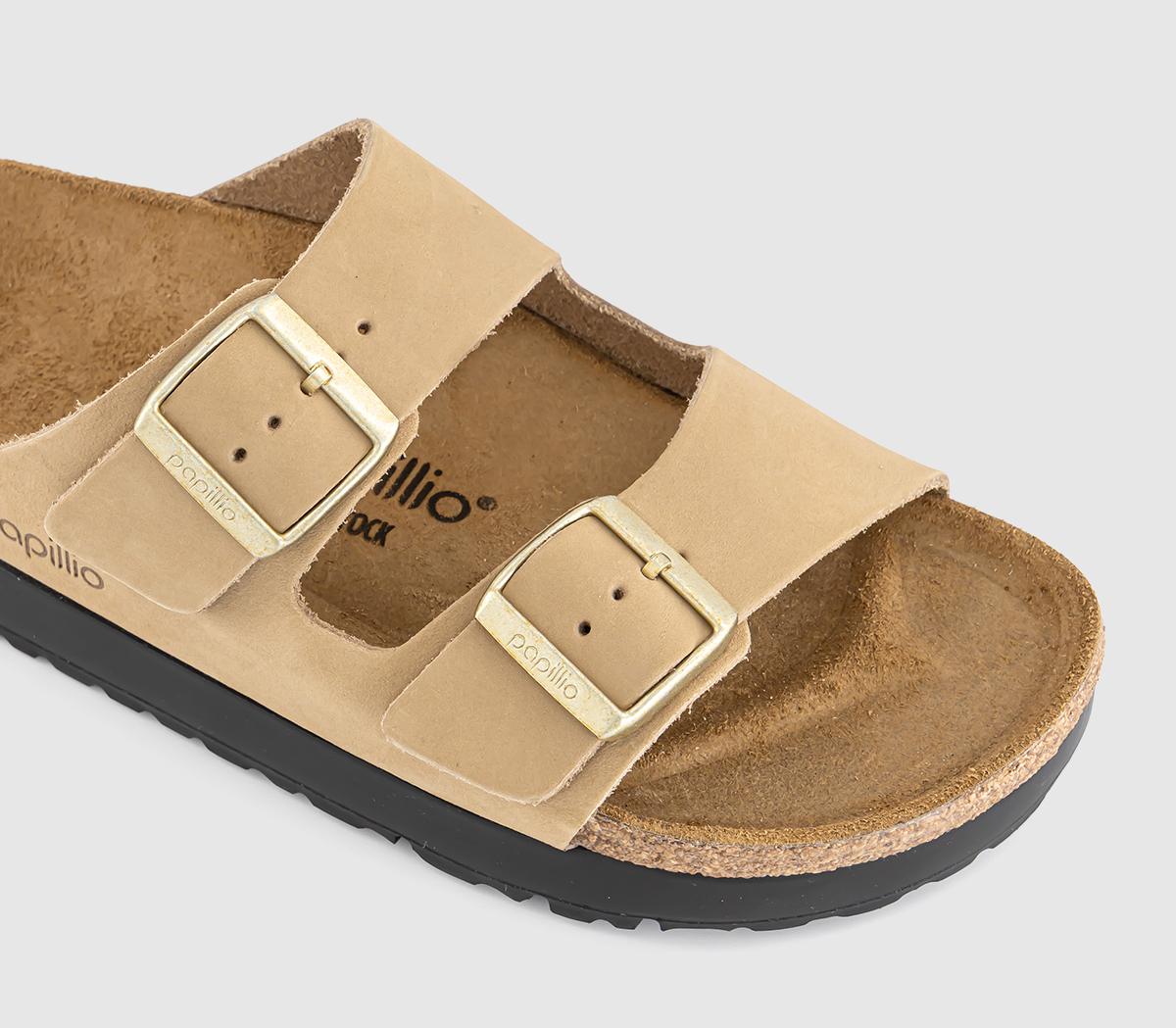 BIRKENSTOCKArizona Platform Flex Sandals BIRKENSTOCKArizona Platform Flex SandalsSandcastle