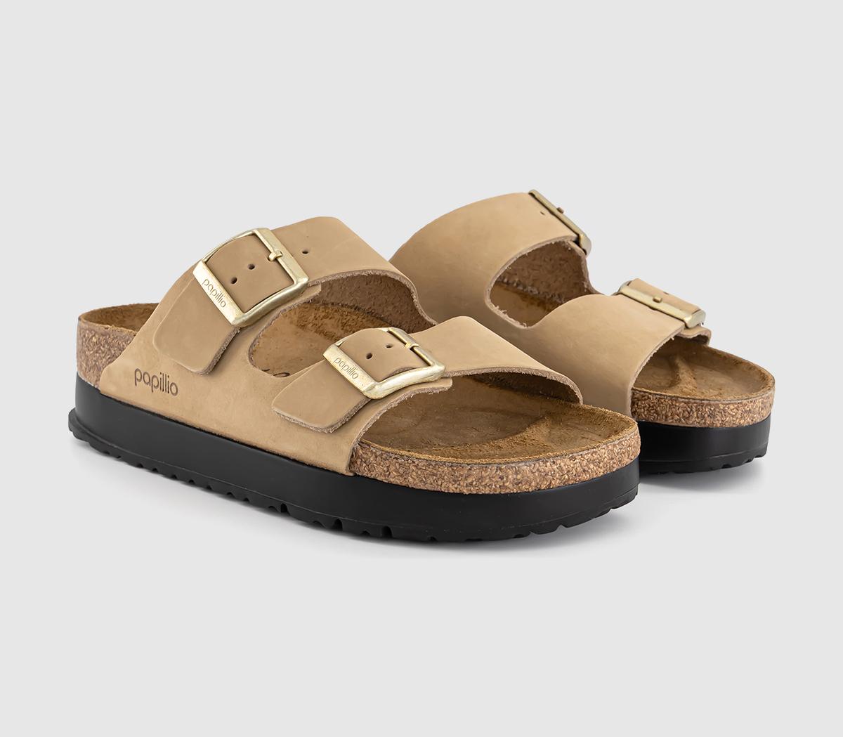 BIRKENSTOCKArizona Platform Flex Sandals BIRKENSTOCKArizona Platform Flex SandalsSandcastle