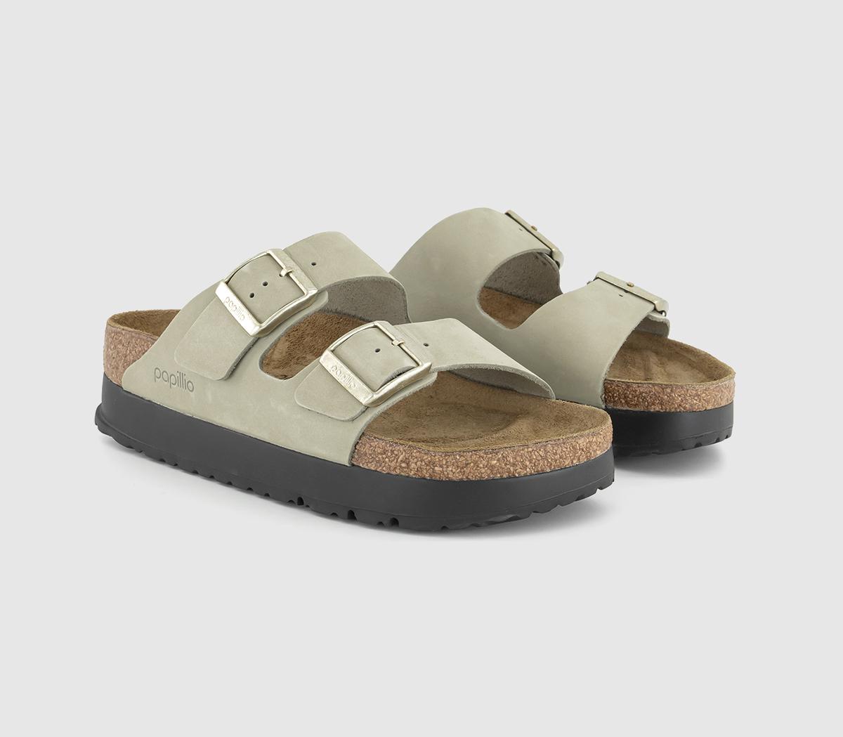 BIRKENSTOCKArizona Platform Flex Sandals BIRKENSTOCKArizona Platform Flex SandalsEucalyptus