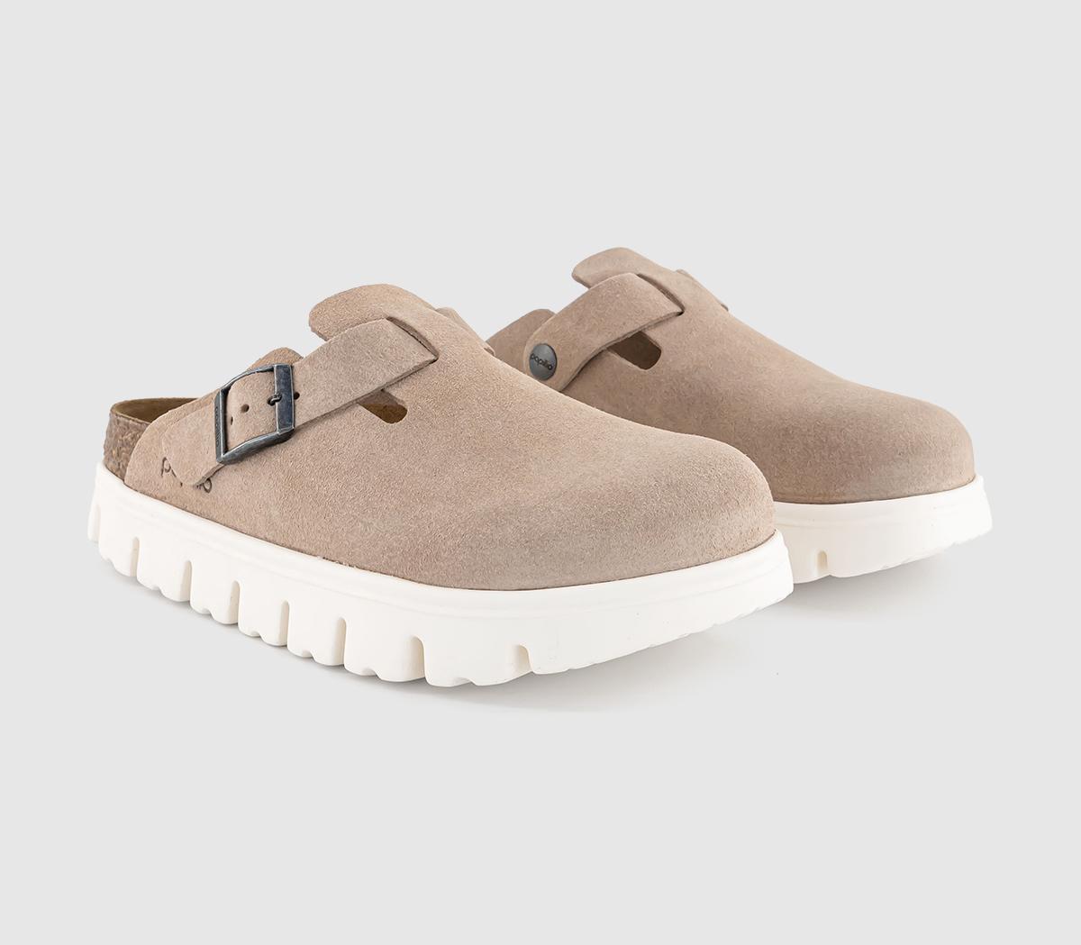 BIRKENSTOCK Boston Chunky Clogs Warm Sand - Women’s Sandals