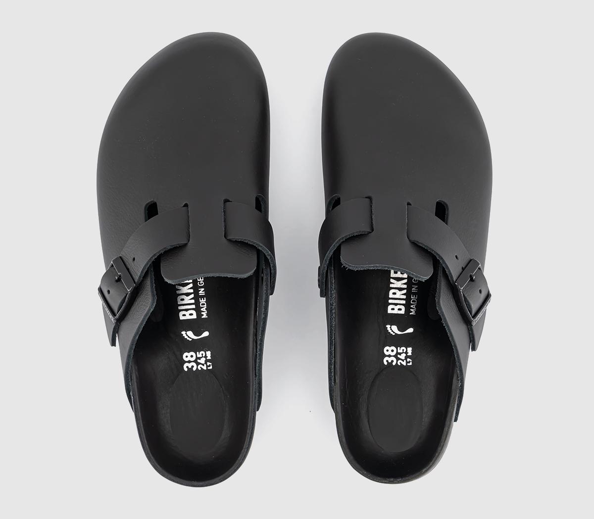 BIRKENSTOCK Boston EXQUISITE Clogs Black - Transitional Footwear