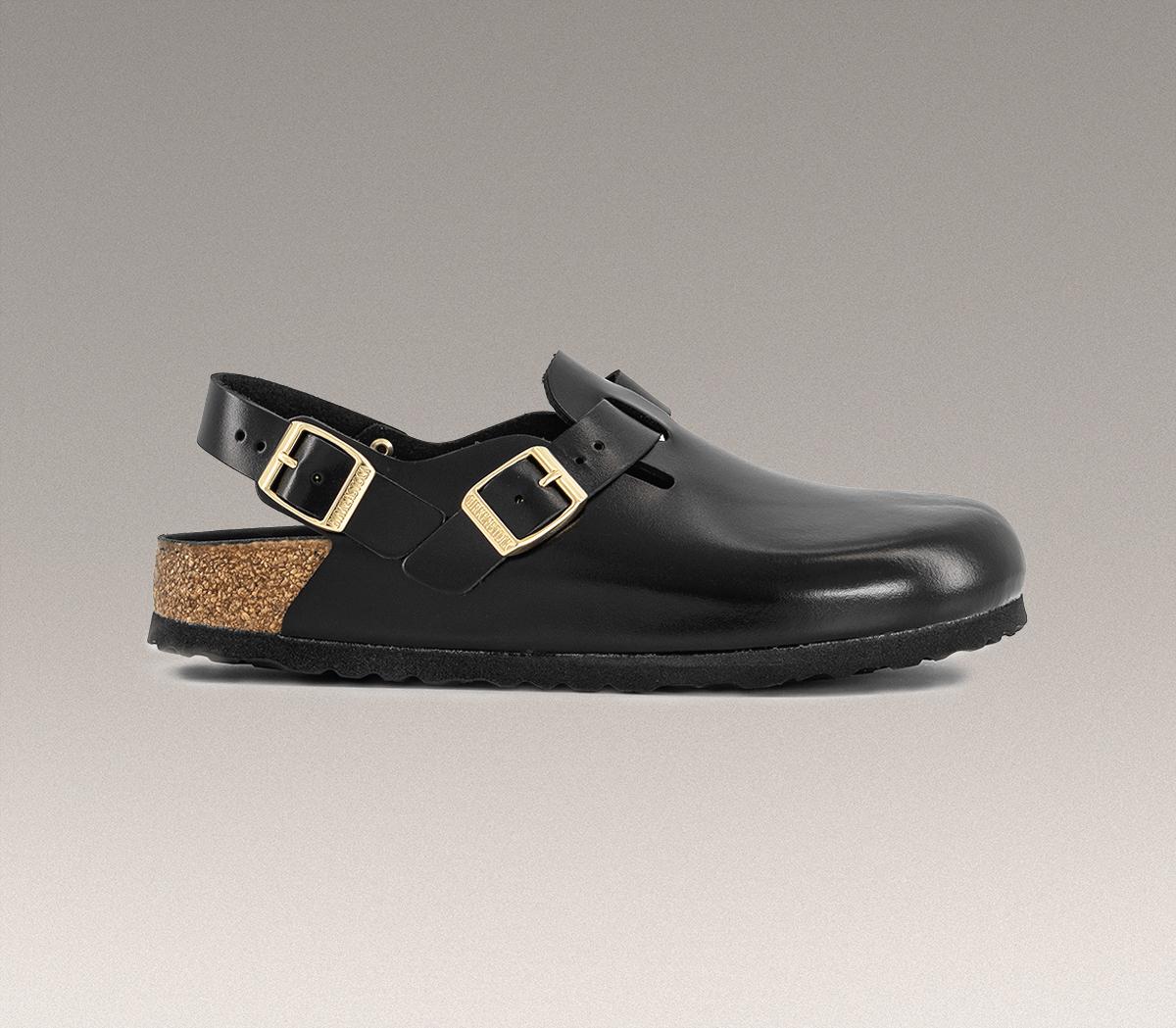 BIRKENSTOCK Tokio Clogs Black Amalfi Hex - Flat Shoes for Women