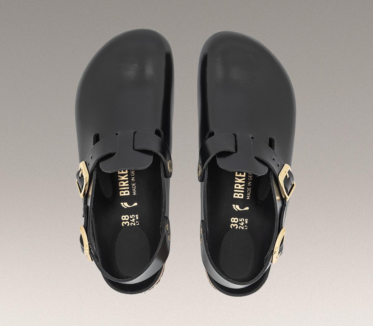 BIRKENSTOCK Tokio Clogs Black Amalfi Hex - Flat Shoes for Women