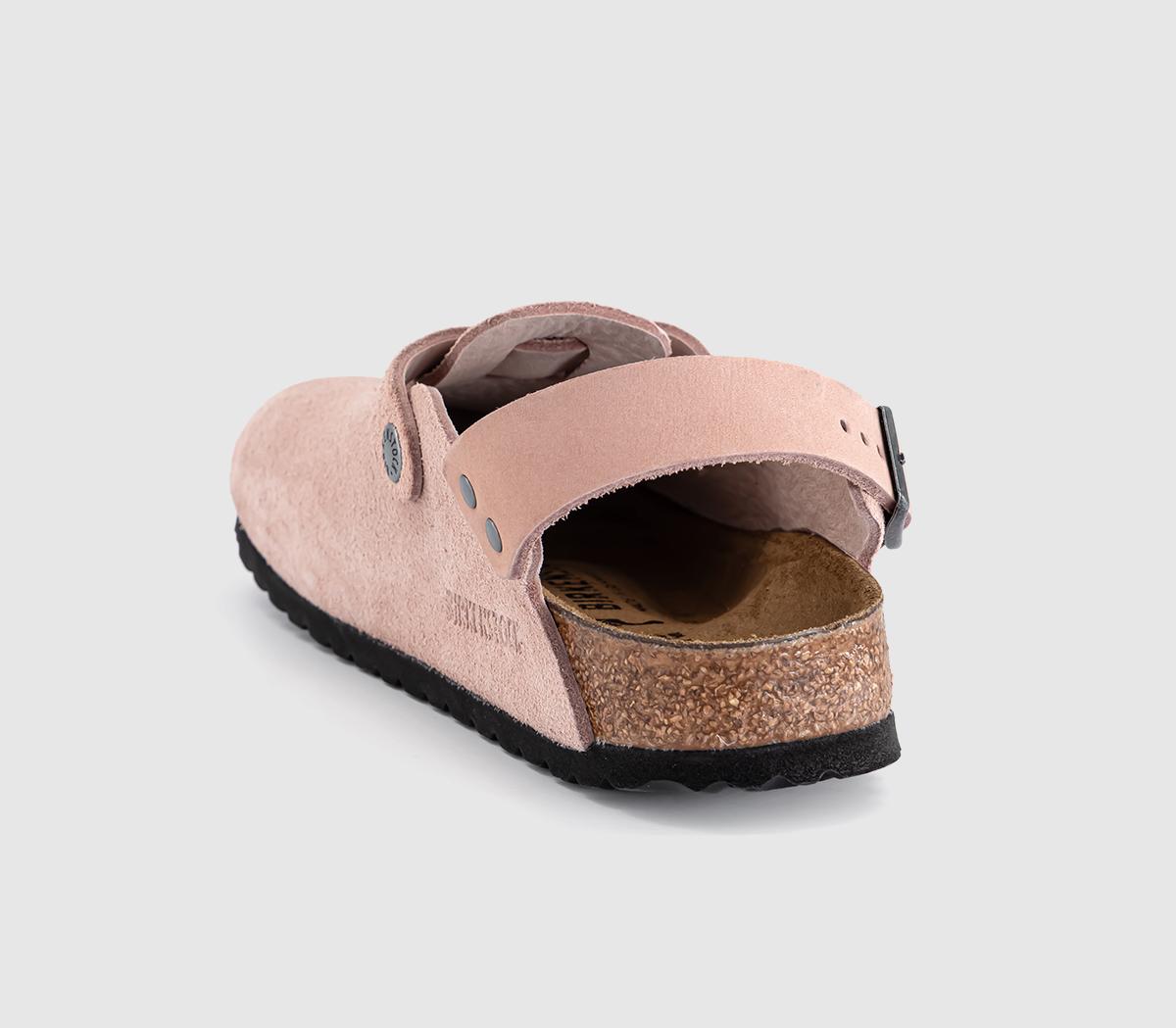 BIRKENSTOCKTokio ClogsPink Clay Suede