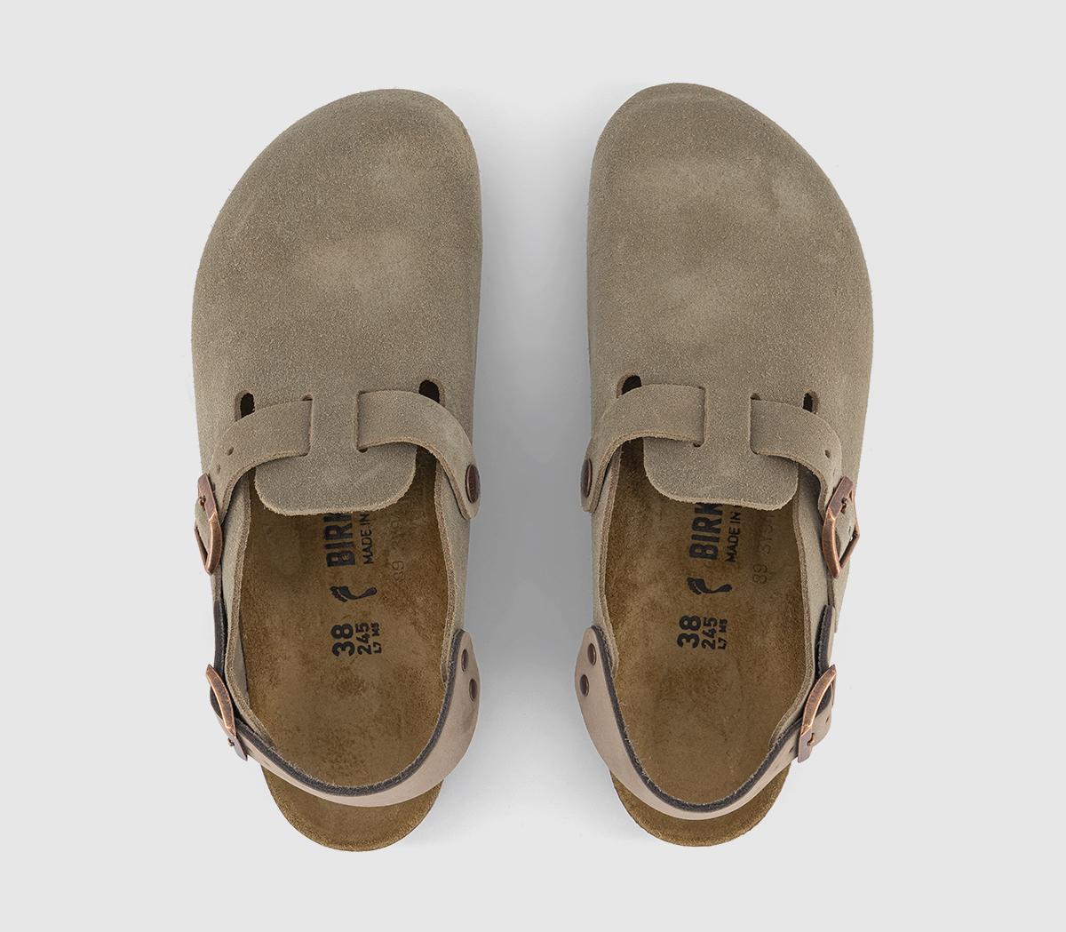 BIRKENSTOCKTokio EXQUISITE ClogsTaupe Suede