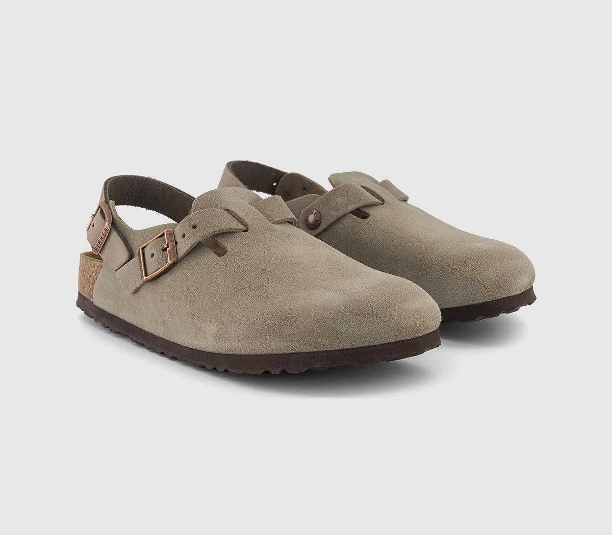 BIRKENSTOCKTokio EXQUISITE ClogsTaupe Suede