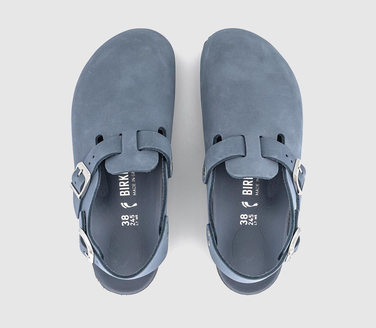 BIRKENSTOCKTokio ClogsStone Blue Nubuck