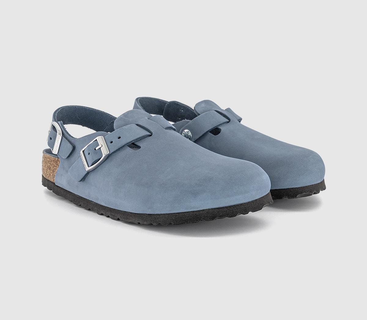 BIRKENSTOCKTokio ClogsStone Blue Nubuck
