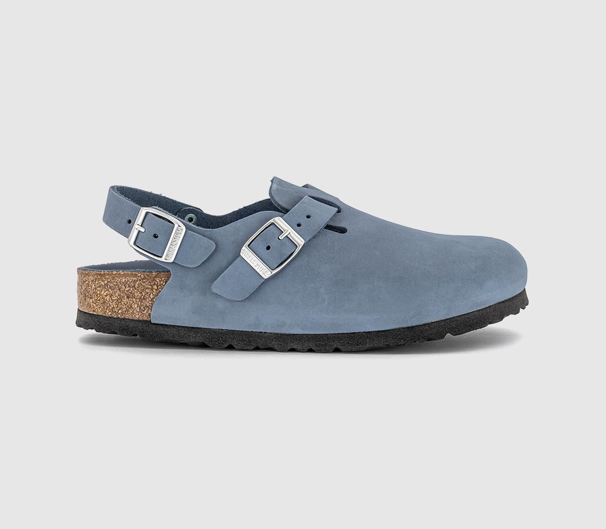 BIRKENSTOCKTokio ClogsStone Blue Nubuck