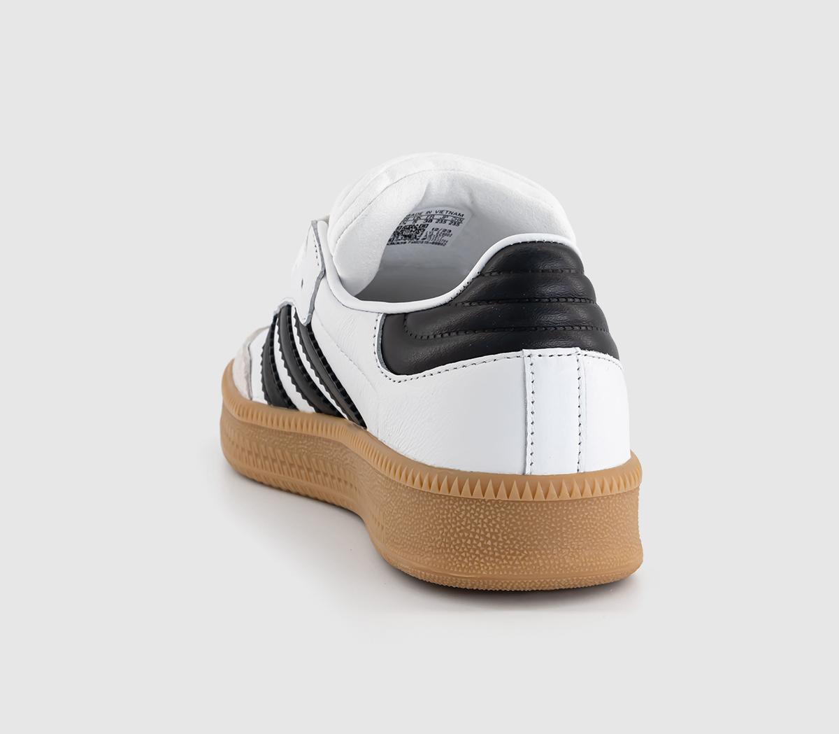 adidas Samba XLG Trainers White Black Gum - adidas Samba