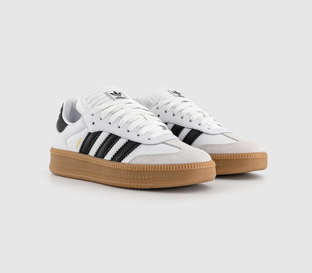 adidas Samba XLG Trainers White Black Gum - adidas Samba