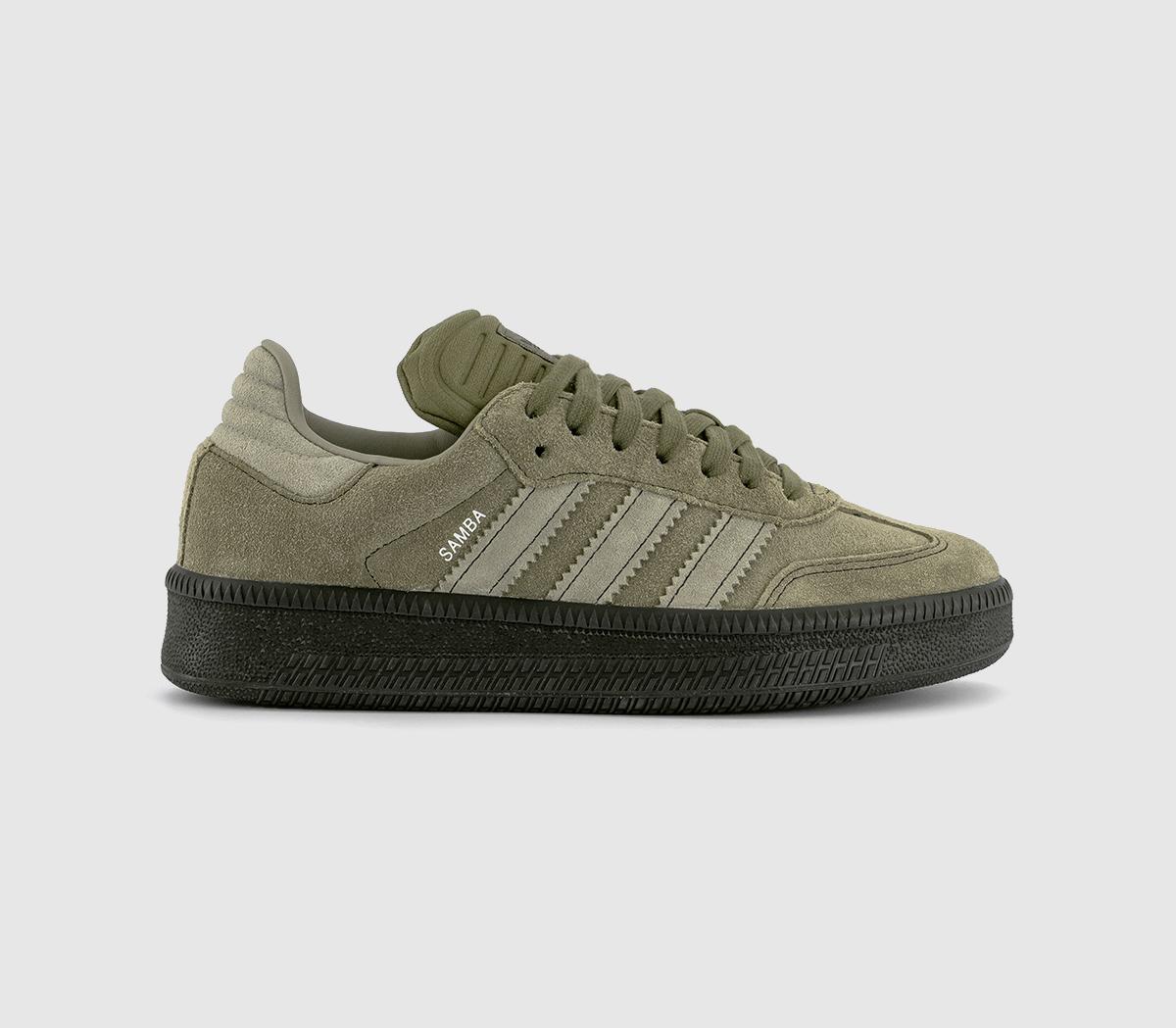 adidasSamba XLG TrainersOlive Strata Silver Pebble Silver Pebble