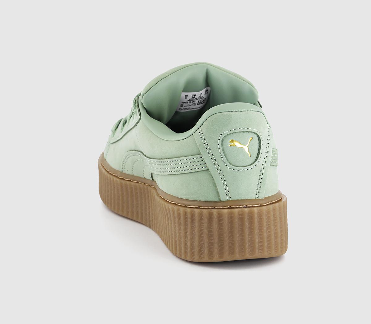 PUMAFENTY Creeper Phatty Nubuck TrainersGreen Fog