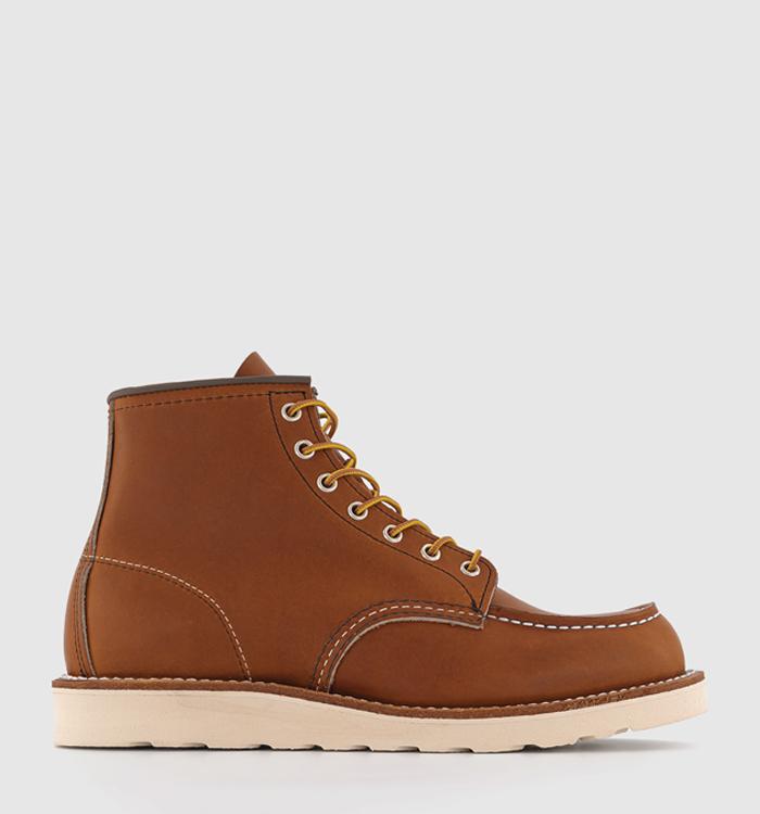 Red wing 6 inch moc sales toe boot