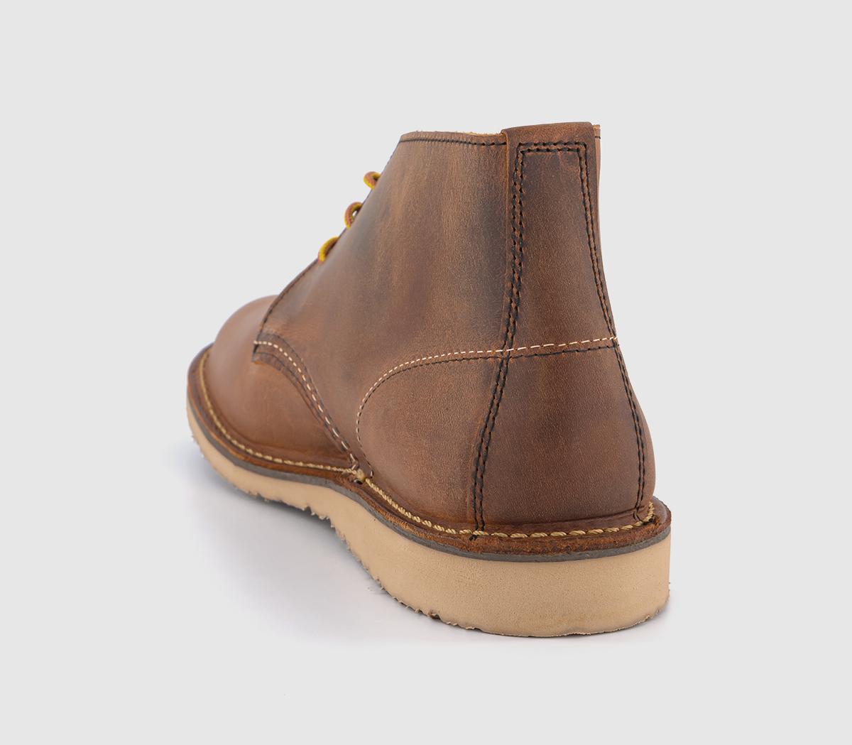 Red Wing BootsRed Wing Weekender Chukka Boots Red Wing BootsRed Wing Weekender Chukka Boots Copper Rough Tough