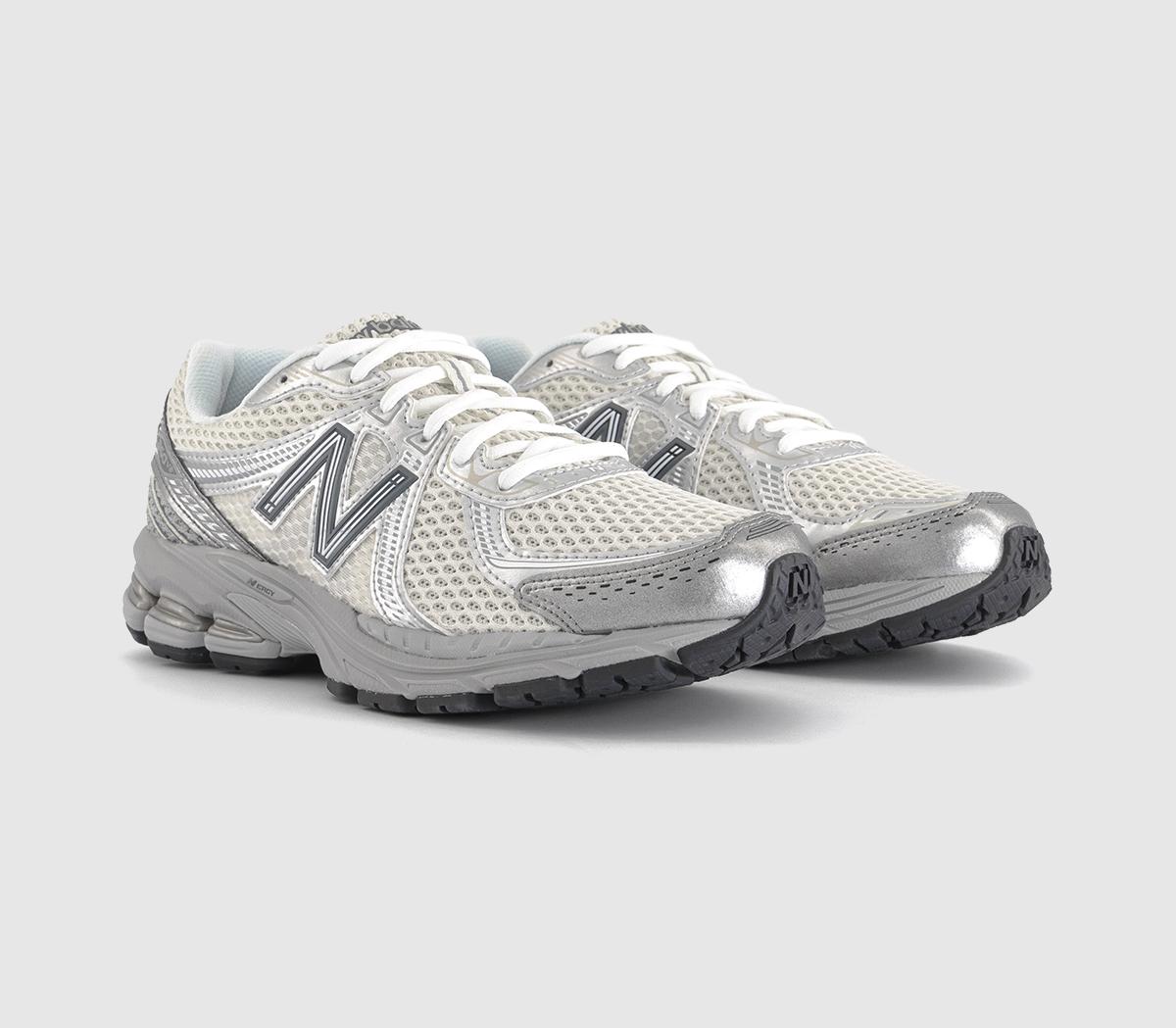 New Balance860V2 TrainersWhite Silver
