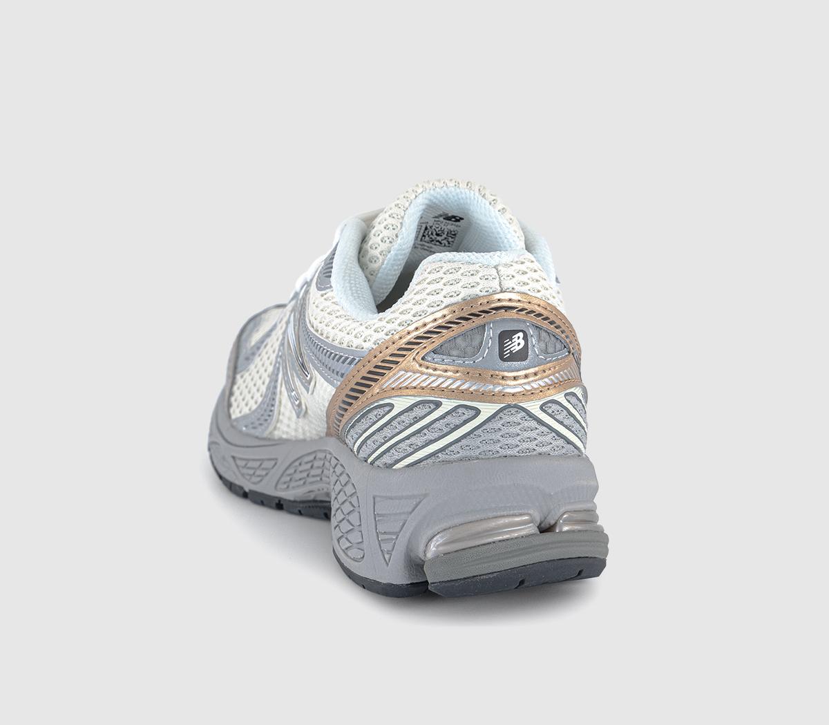 New Balance860v2 TrainersWhite Silver Gold
