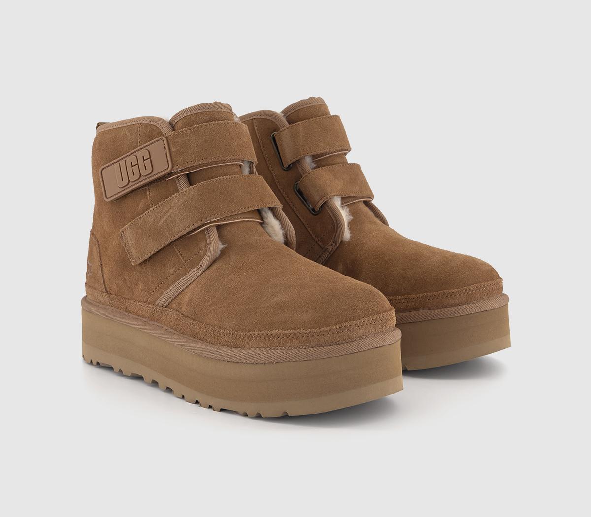 UGGNeumel Platform Kids Boots UGGNeumel Platform Kids BootsChestnut