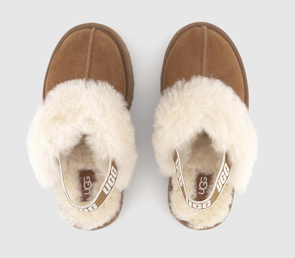 UGGFunkette Kids SlippersChestnut