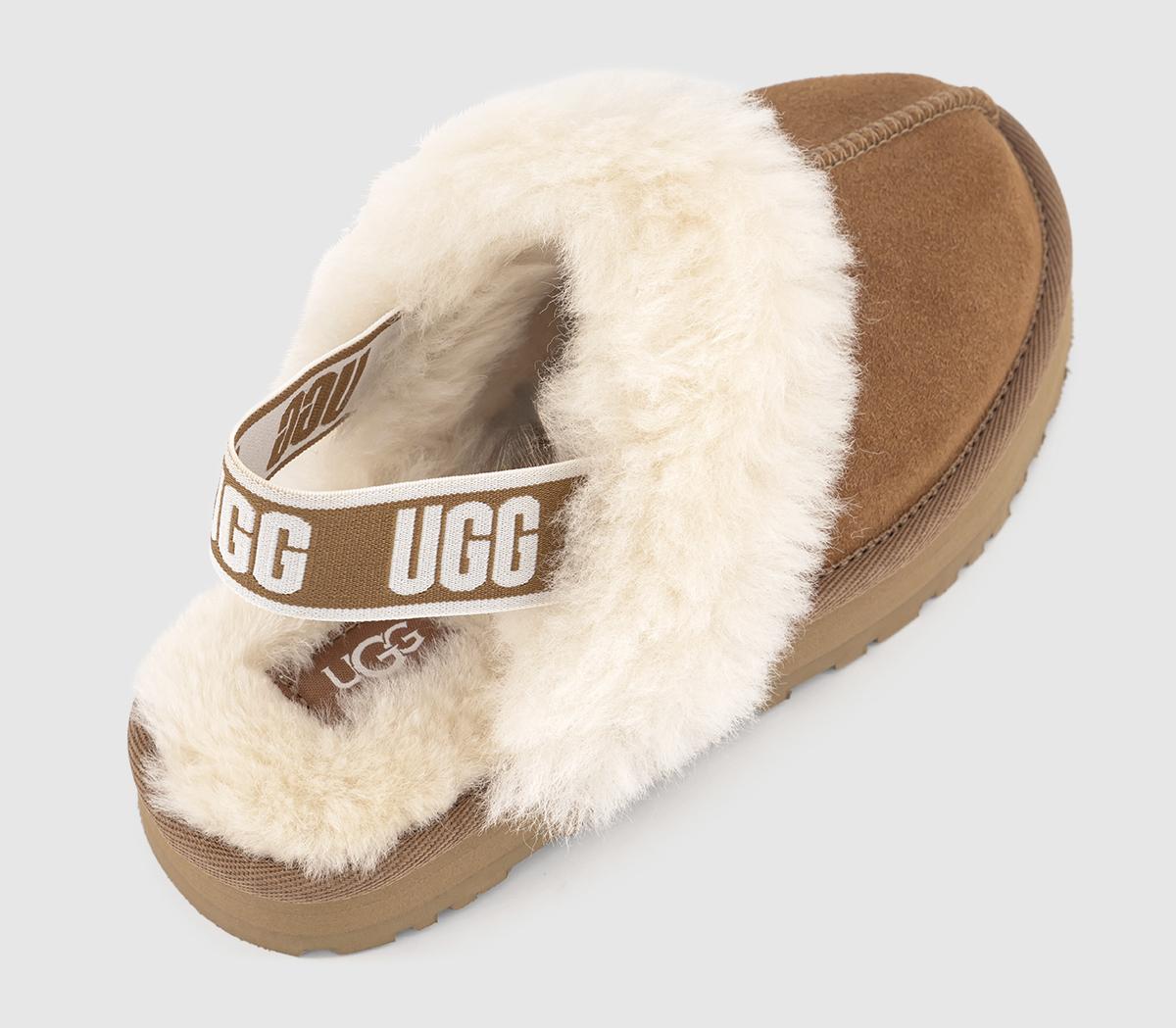 UGGFunkette Kids SlippersChestnut