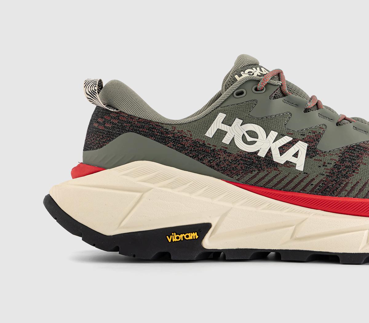 HOKASkyline Float XSlate Oat Red