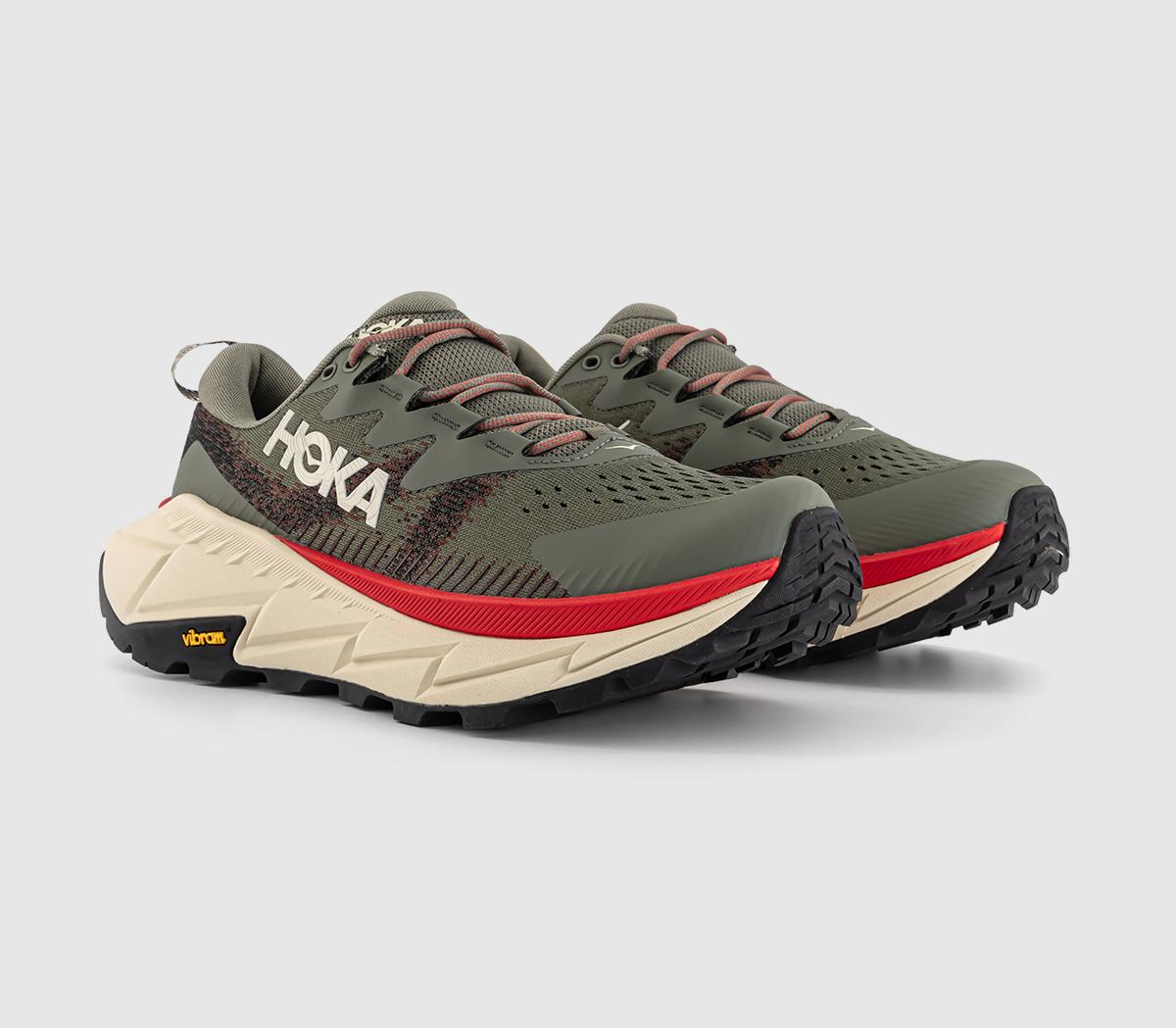 HOKASkyline Float XSlate Oat Red
