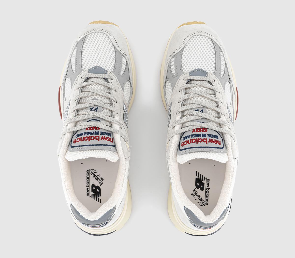 New Balance991V2 TrainersOff White Grey Off White
