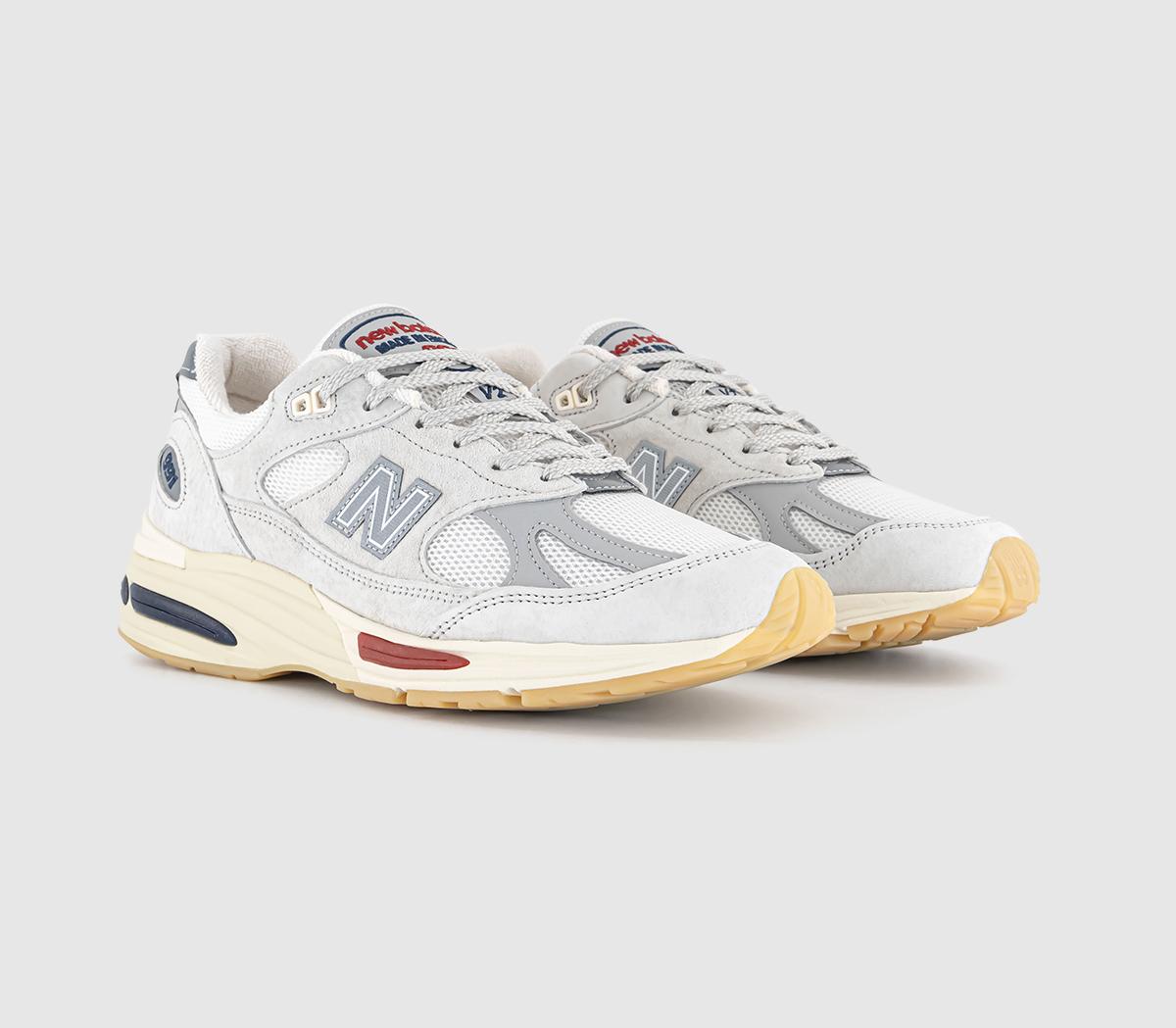 New Balance 991V2 Trainers Off White Grey Off White - Men's Trainers