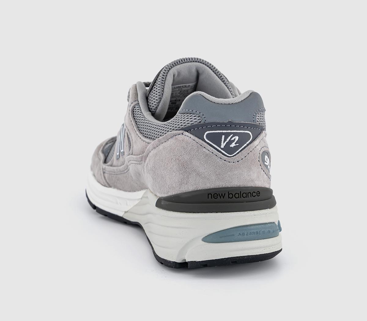 New Balance 991v2 Made in UK Trainers Rock Ridge - Unisex Sports