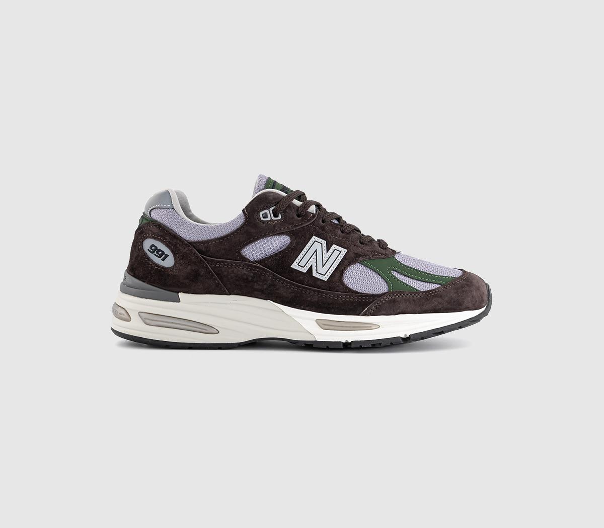 New Balance991v2 TrainersLicorice Lavender Gray