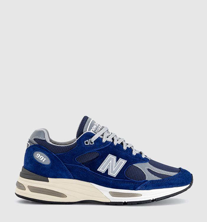 New Balance 991V2 Made in UK Trainers Limoges Pageant Blue