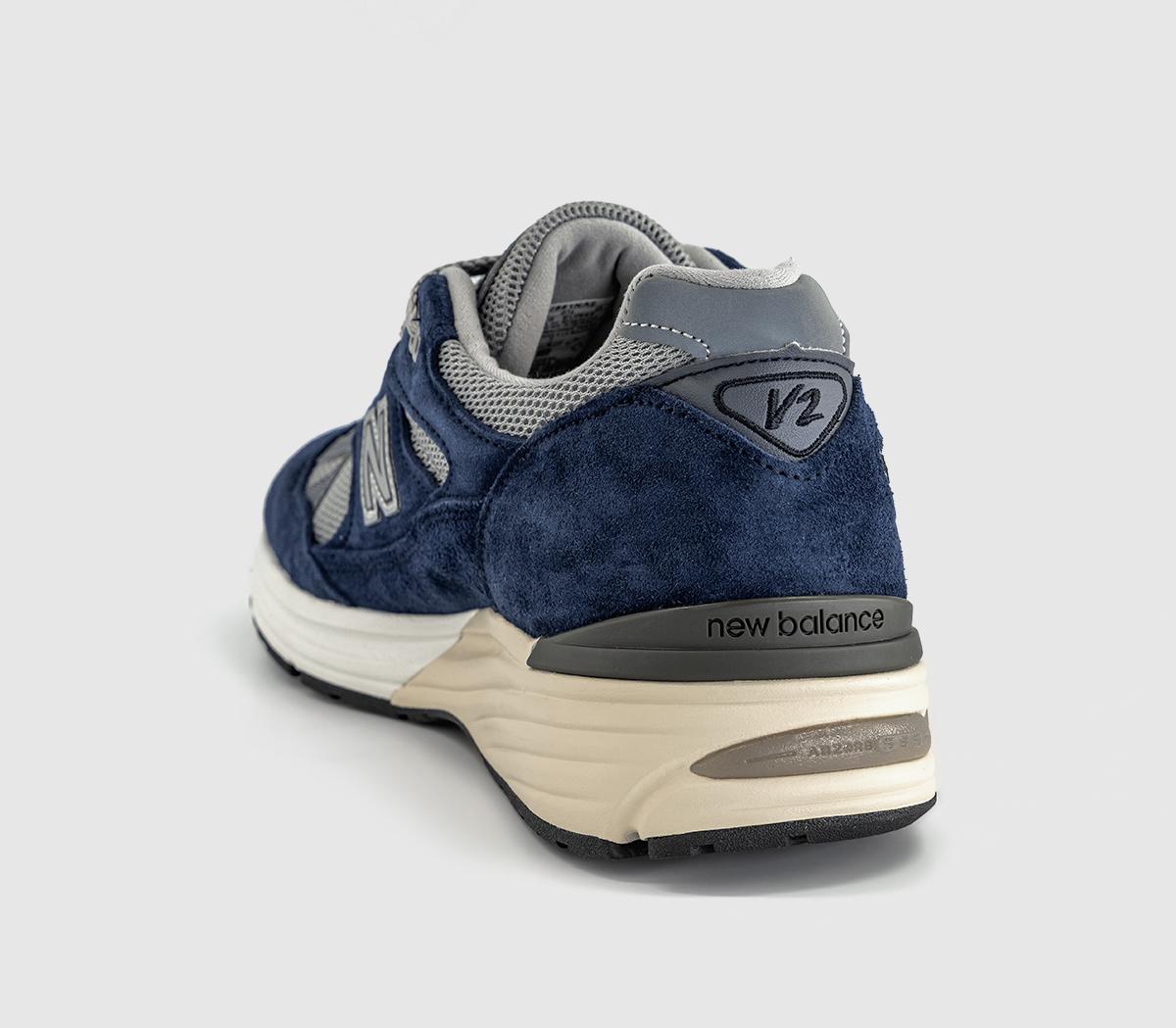 New Balance991v2 Made in UK TrainersInsignia Blue Alloy