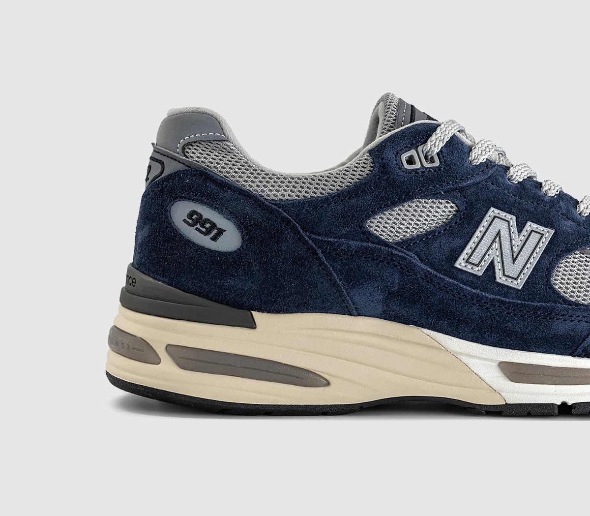 New Balance991v2 Made in UK TrainersInsignia Blue Alloy