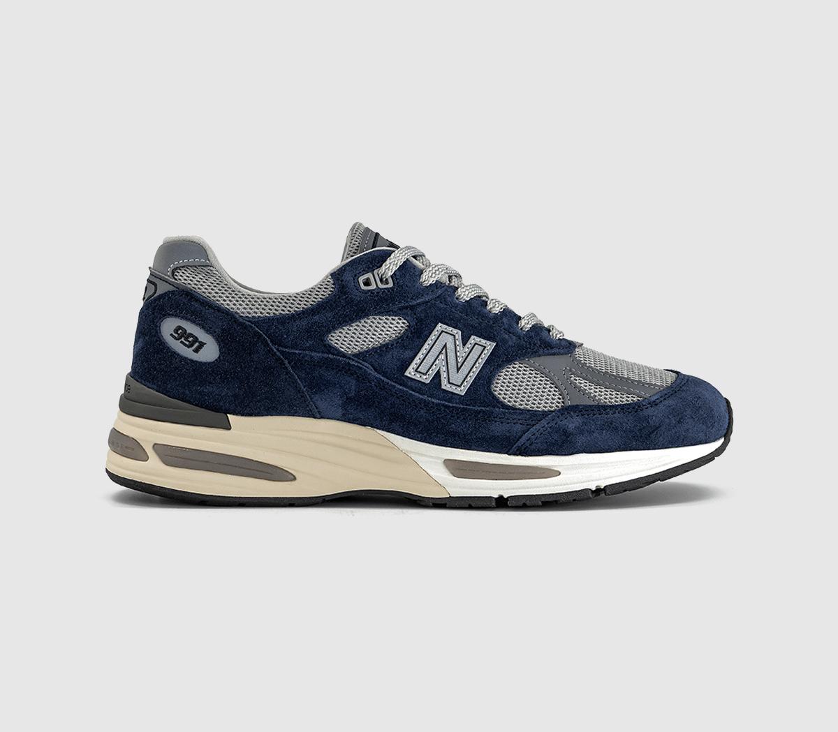 New Balance991v2 Made in UK TrainersInsignia Blue Alloy