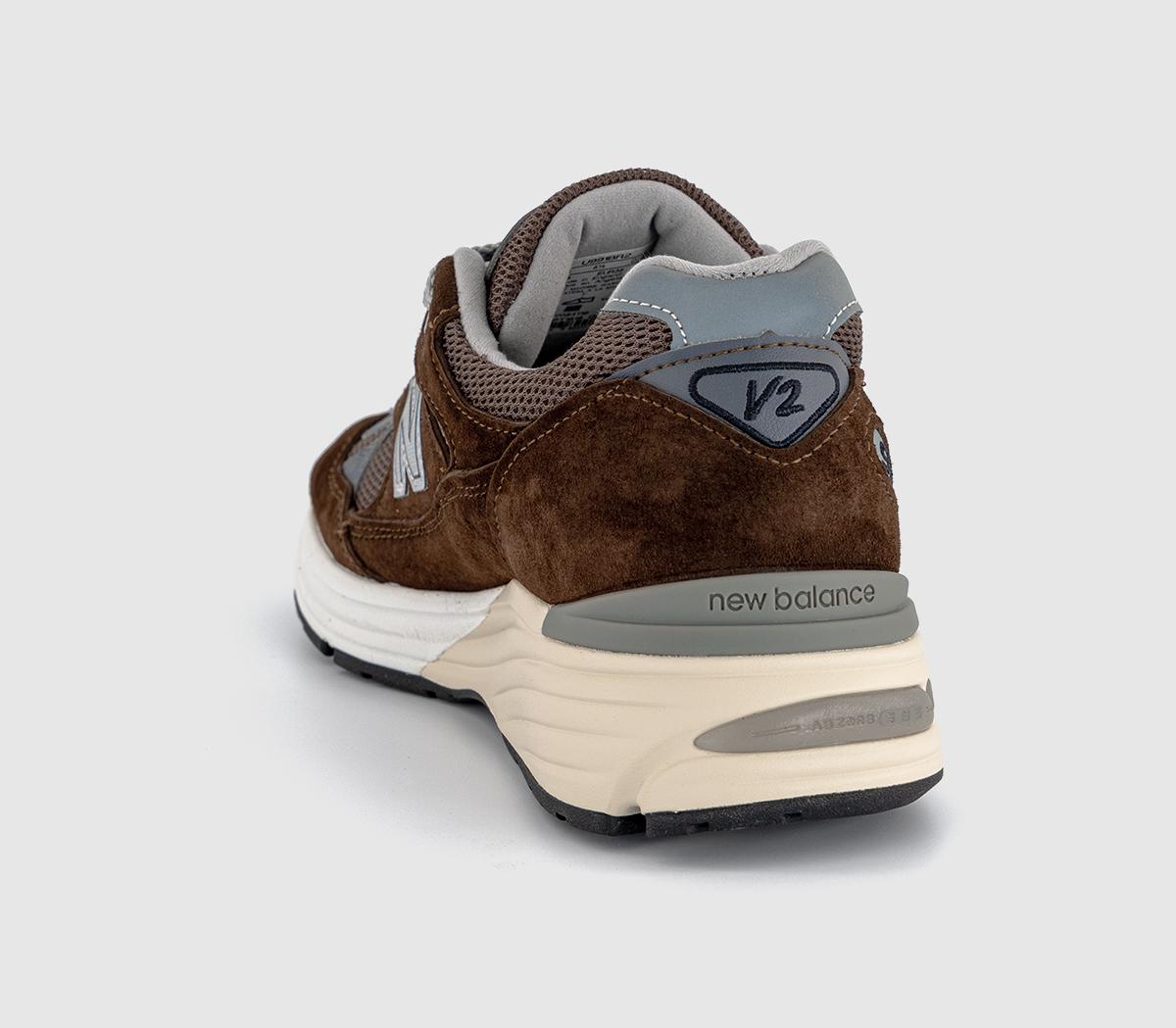 New Balance991v2 'Made in UK' TrainersBrown