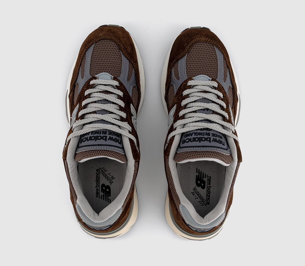 New Balance991v2 'Made in UK' TrainersBrown