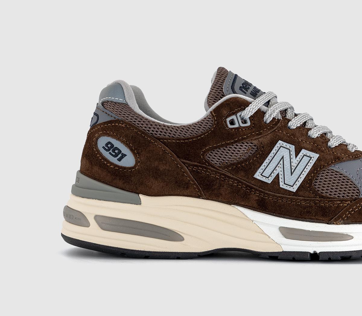 New Balance991v2 'Made in UK' TrainersBrown