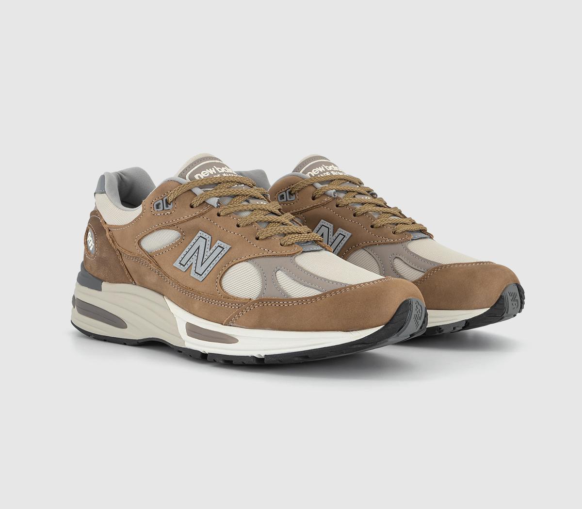 New Balance991v2 TrainersBrown Grey Black