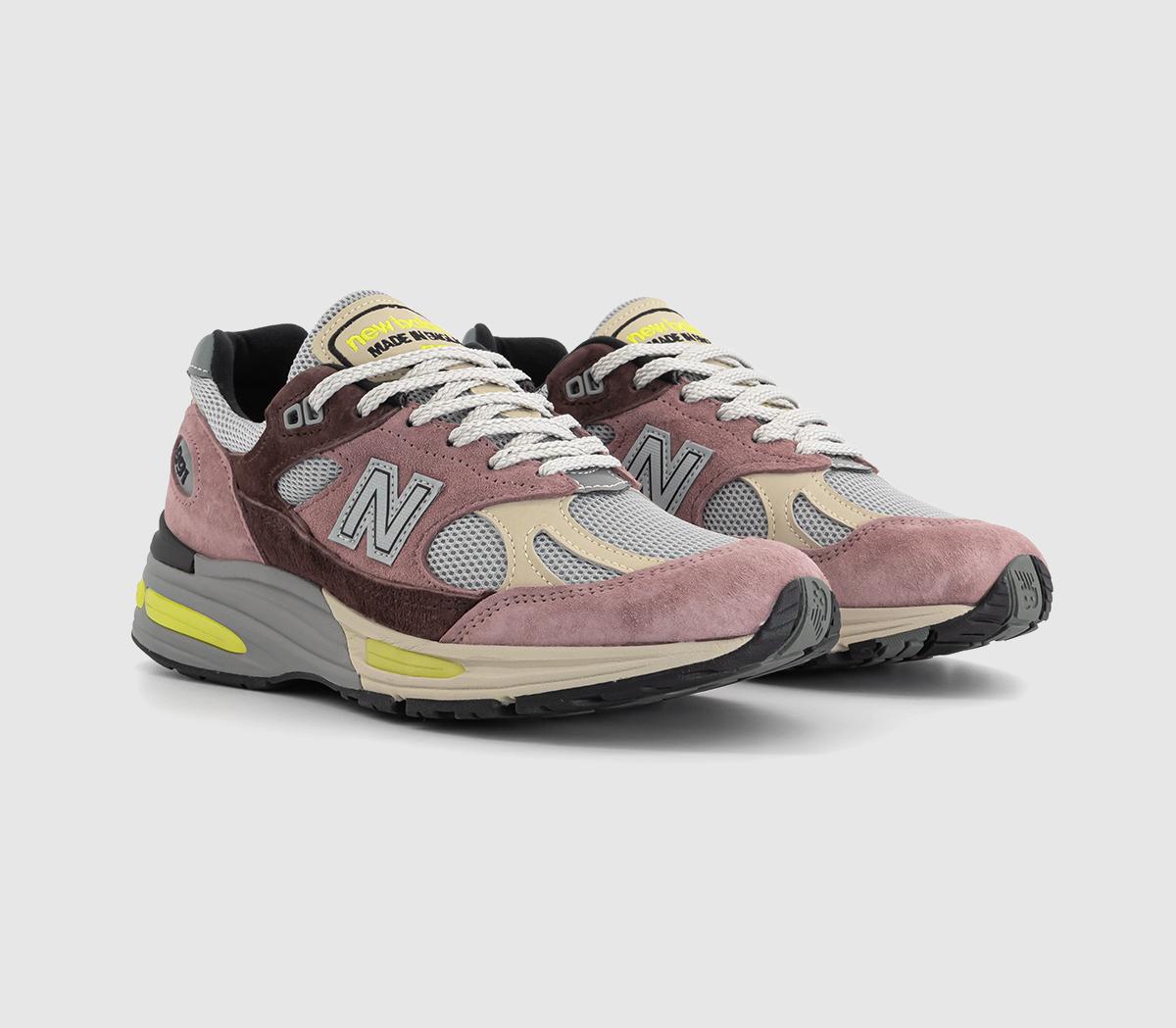 New Balance991V2 'Made in UK' TrainersRosewood Grey Black