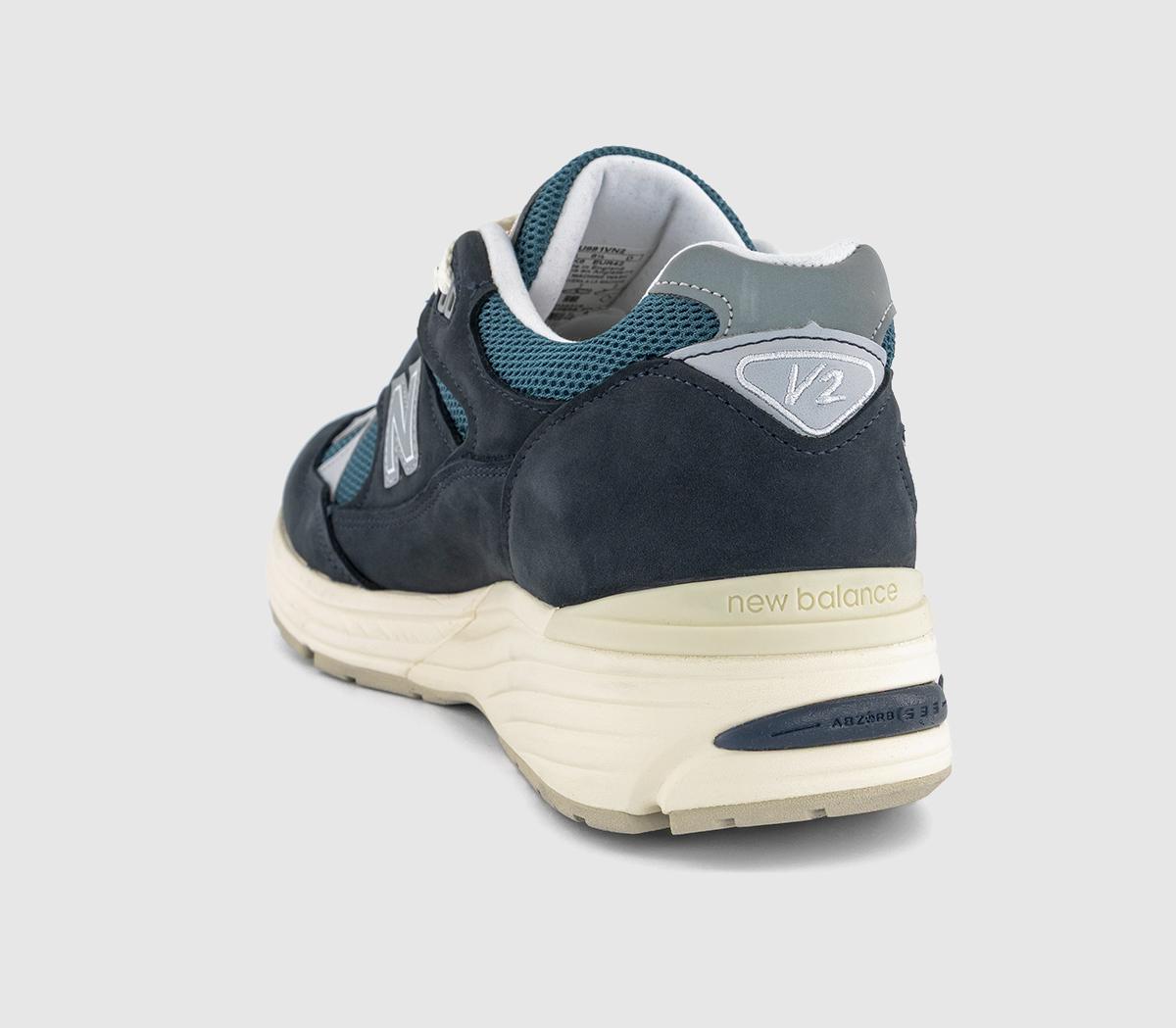 New Balance 991v2 Made in UK Trainers Total Eclipse