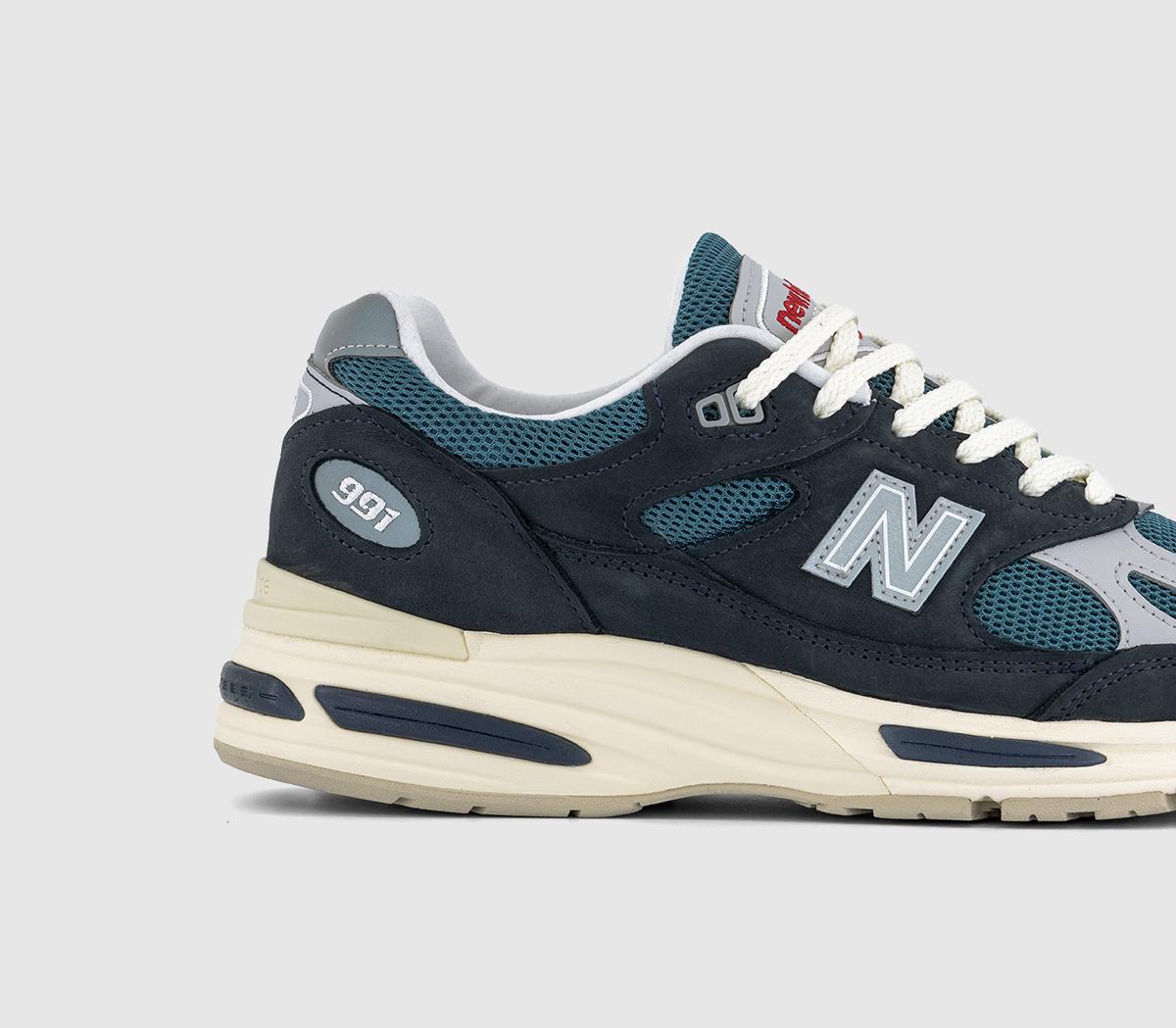 New Balance 991v2 Made in UK Trainers Total Eclipse - Women's Trainers