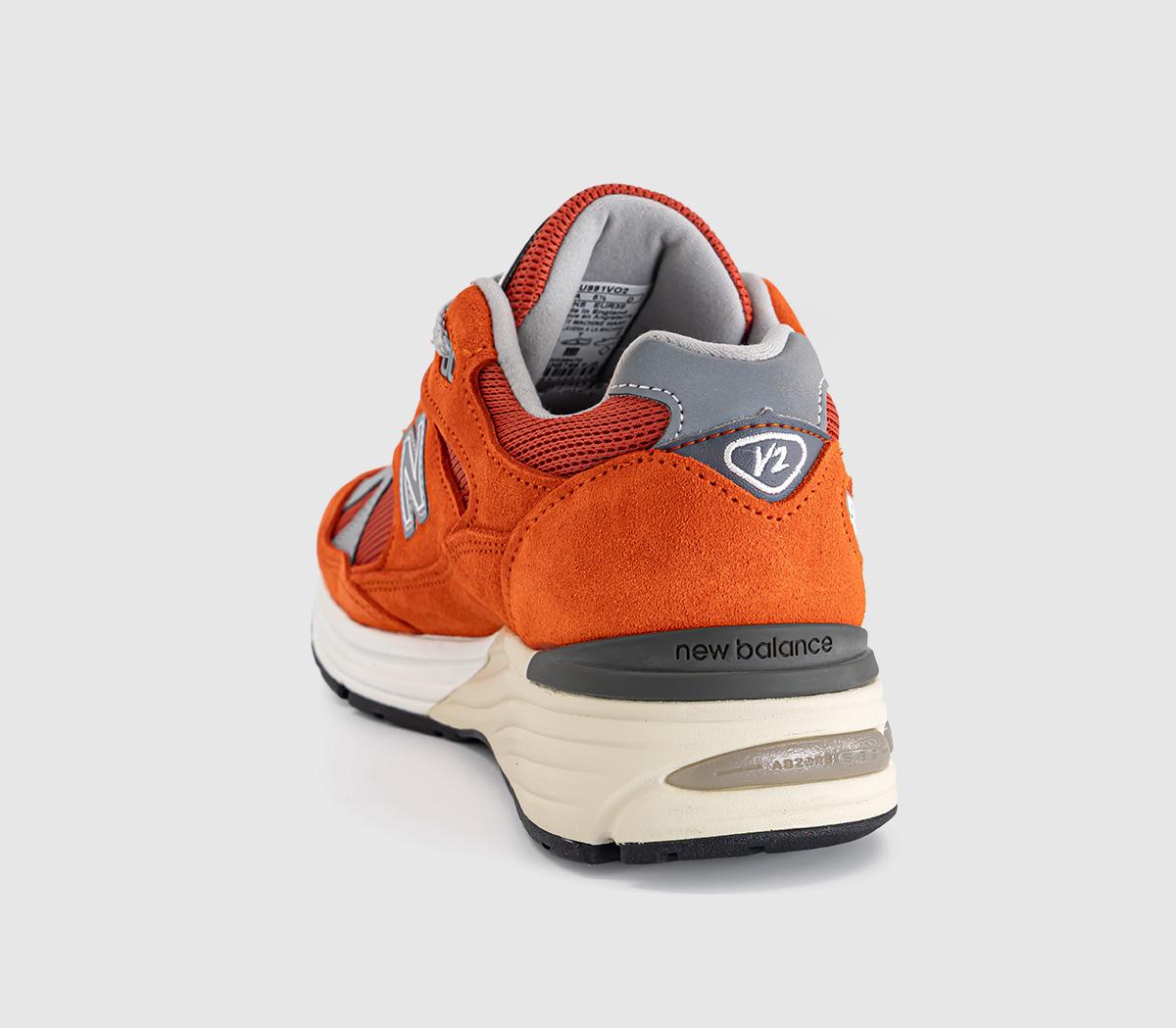 New Balance991V2 Made in UK TrainersGrenadine Fire Whirl